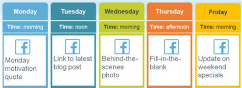 create  social media posting schedule smart simple marketing