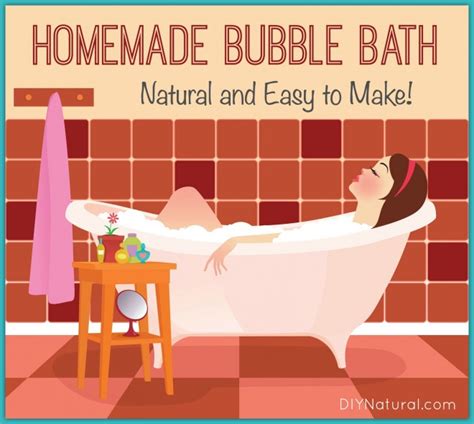 homemade bubble bath without all the chemicals