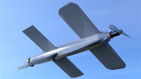 kamikaze drone lantset  model turbosquid