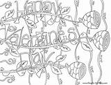 Coloring Pages Doodle Valentines Exciting Grown Adults Print Getdrawings Getcolorings sketch template