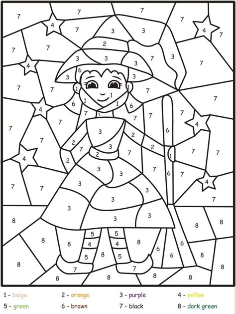 cute halloween owl color  number owl color  number coloring picture
