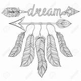 Arrow Coloring Pages Boho Ethnic Chic Dream Indian Kids Exclusive Albanysinsanity sketch template
