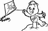 Kite Coloring Care Bears Adventures Lot Drawing Wecoloringpage Outline Getdrawings Pages sketch template