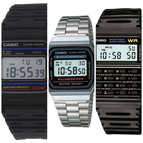 classic casio watches    men  popular  recommended retro style