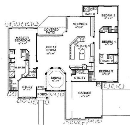 house plans open floor texas ideas design  dream house  bedroom house plans ranch