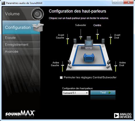 Soundmax integrated analog audio