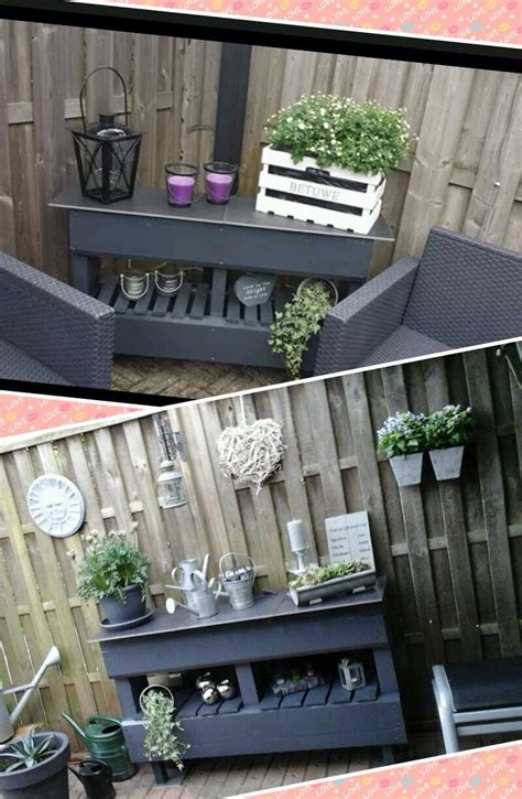 side table voor buiten van pallets outdoor furniture sets outdoor decor pallets projects