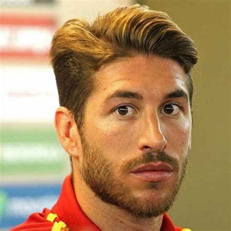 sergio ramos mullet  soccer player haircuts   attention