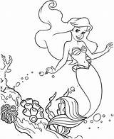 Mermaid Coloring Pages Beautiful Printable Little sketch template