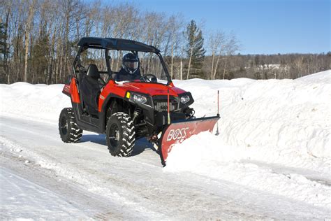 purchasing  atv  utv snow plow