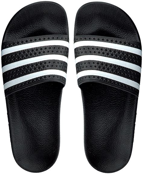 zwarte adidas slippers adilette dames omoda
