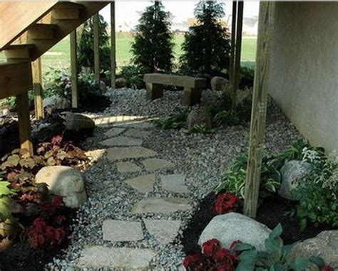 pin  erica long  backyard stairs landscape landscaping