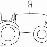 Tractor Tagged sketch template