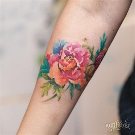 ideas  colorful tattoos  pinterest color