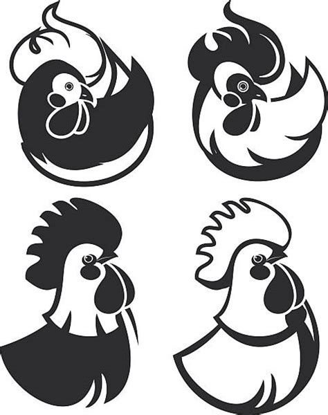 bantam chicks silhouette illustrations royalty free vector graphics
