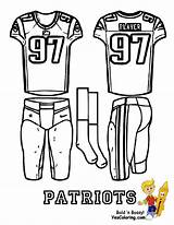 Patriots Coloring Pages England Jersey Football Uniform Template Sports Nfl Yescoloring Baseball Uniforms Bills Printables Popular Coloringhome Kids Print Book sketch template