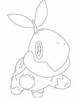 Turtwig Coloring Pages Pokemon Categories sketch template