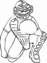 Coloring Pages Pitcher Baseball Player Getcolorings Color Getdrawings sketch template