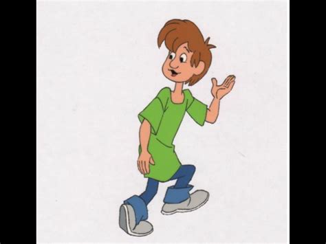 pup named scooby doo shaggy rogers original production cel scooby
