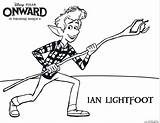 Onward Coloring Pages Lightfoot Ian Printable sketch template