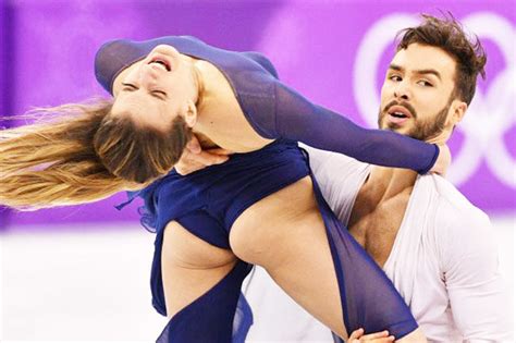 Winter Olympics Nip Slip Dancer Gabriella Papadakis Exposes Bum In
