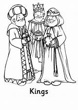 Drie Koningen Kleurplaten sketch template