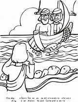 Coloring Fishers Men Printable Pages Activity Educativeprintable Via sketch template