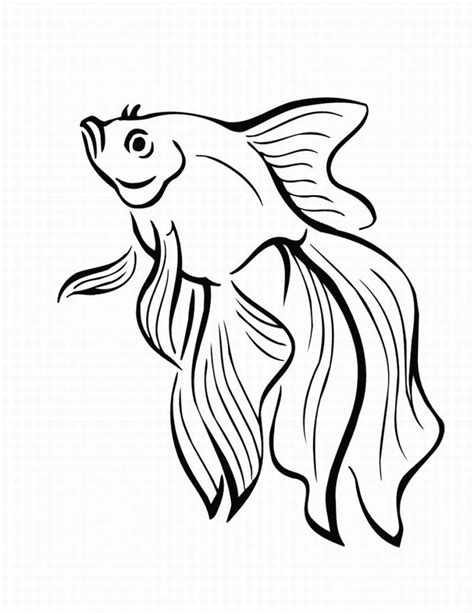 printable coloring pages  fish fish coloring page fish coloring