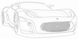 Ferrari Italia Carscoloring sketch template