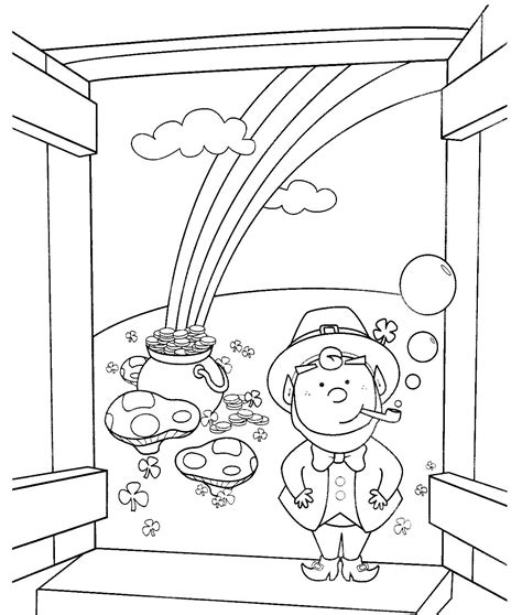 st patricks day coloring pages  activities  kids