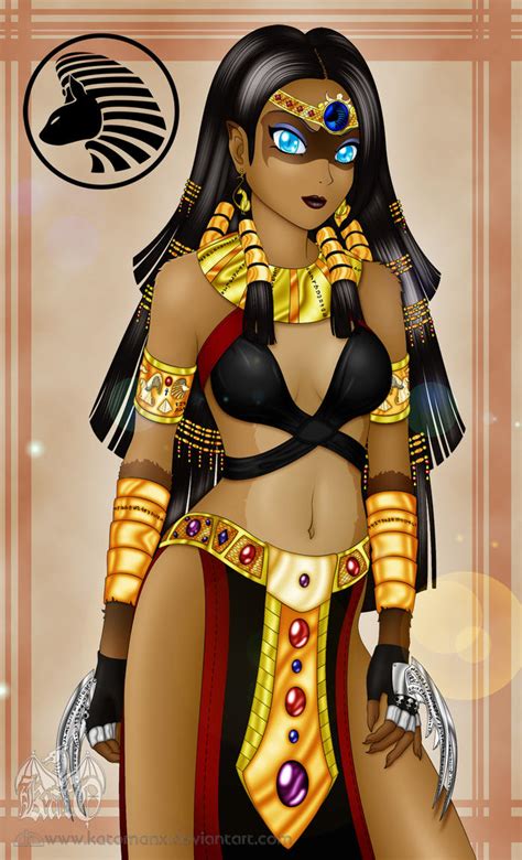 egyptian princess   katomanx  deviantart