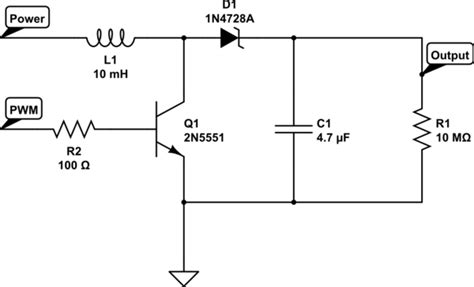 boost circuit outputs   voltage    electrical engineering stack exchange