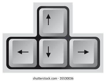 keyboard arrow images stock  vectors shutterstock