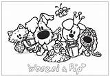 Woezel Pip Sloddervos Honden Hond Katten Printen Leuke Verjaardag Kat Naar Omnilabo Konijntje Lief Taart Tekeningen Copic Downloaden Vriendjes Uitprinten sketch template