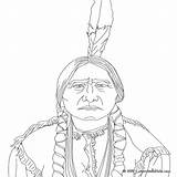 Coloring Native Pages American Printable Printables Americans Getcolorings Color sketch template