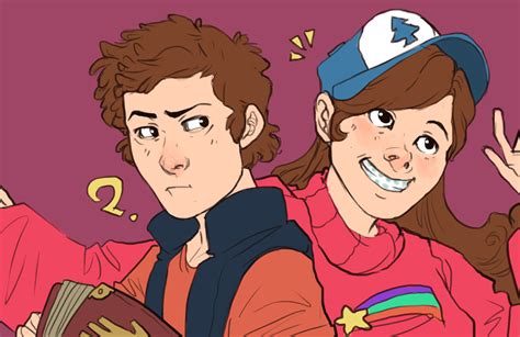 Dipper And Mabel By Luckysquid On Deviantart