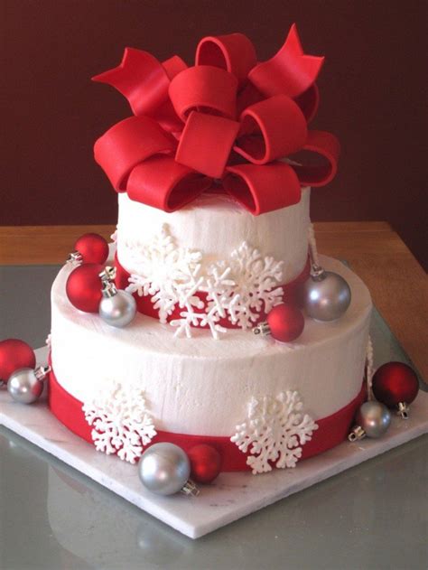 cute christmas cake ideas   love pretty designs