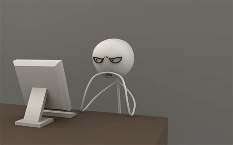 computers pc meme guy wallpapers hd desktop and mobile backgrounds