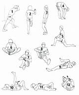 Estiramientos Estiramiento Piernas Calentamiento Musculares Rutina Pilates Lumbar Dolor Gluteos Tensión Pixeles Humanoid Glúteos sketch template