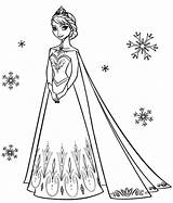 Coloring Frozen Pages Disney Elsa Princess Drawing Anna Castle Girls Colouring Coronation Ice Printable Print Young Dress Kids Fever Getcolorings sketch template