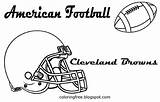 Football Browns Buffalo Bills Niagara sketch template
