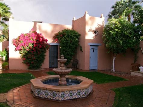 courtyard water features patio outdoor decor