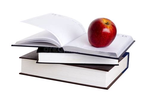 apple  books stock image image  study healthy