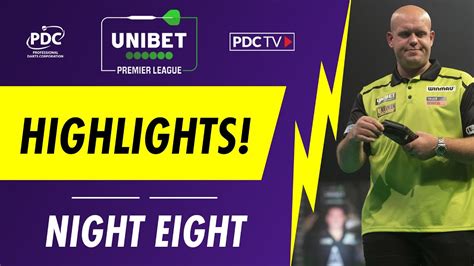 premier league darts highlights night  youtube