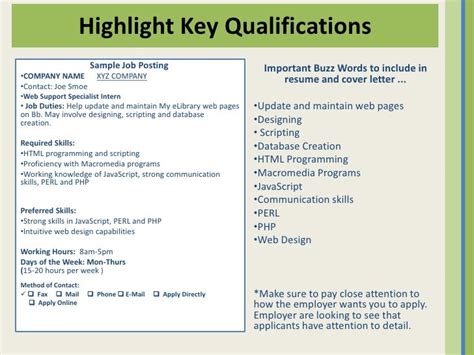 sample resume key qualifications thesisjustificationwebfccom