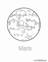 Mars Coloring Pages Planet Color Drawing Colouring Print Draw Printable Bruno Hellokids Space Zzb Tiny Source Getdrawings Getcolorings sketch template