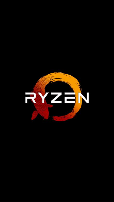 ryzen logo   ultra hd mobile wallpaper