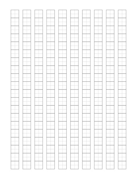 rows  squares  shown   form   grid   white background