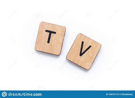 tv stock image image  satellite header lettering