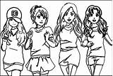 Coloring Friends Friend Forever Pages Drawing Clipart Anime Getdrawings Library Comments sketch template